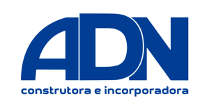 Logo Novo ADN Construtora - Noronha Design